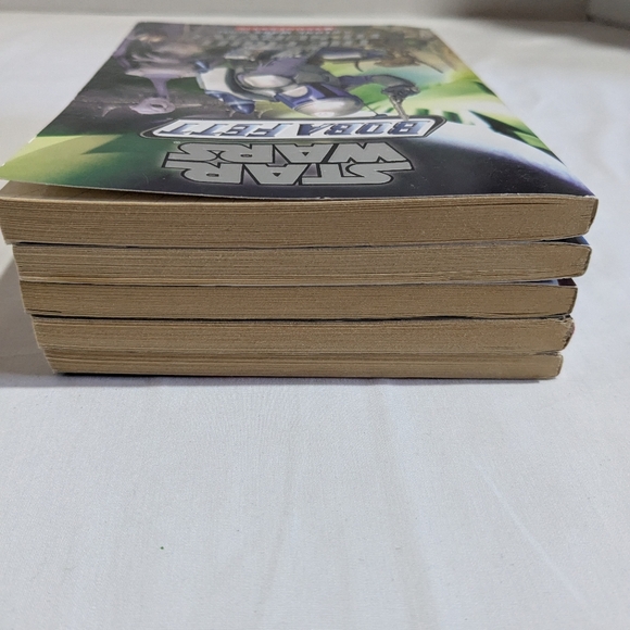 Star Wars Books Boba Fett The Clone Wars Lot of 5 Softcover Scholastic 2002-04 - Picture 12 of 13